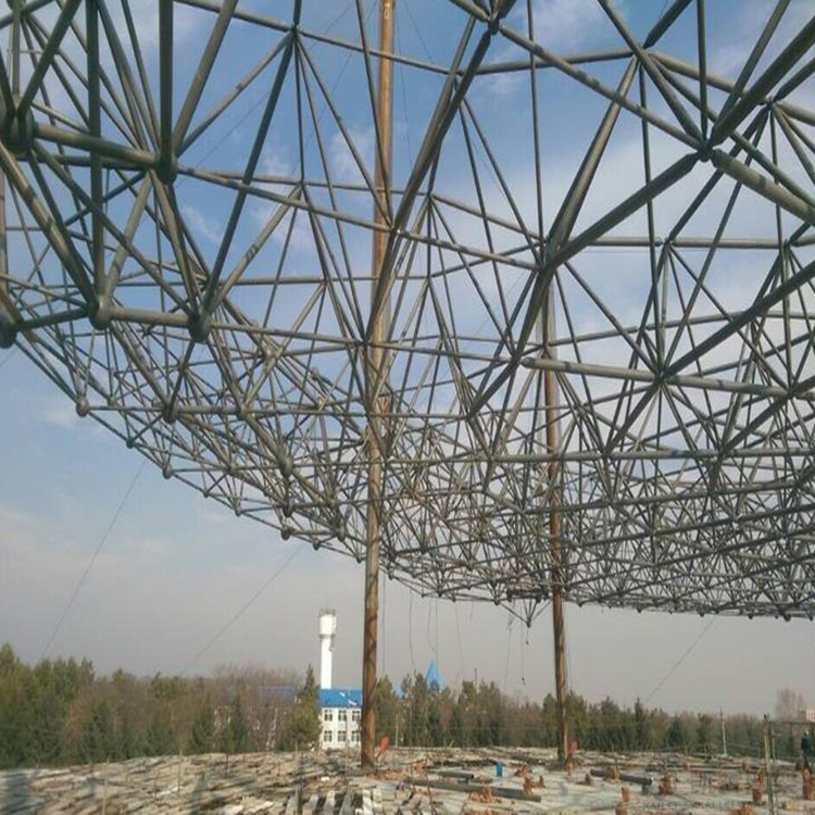 沛县球形网架钢结构施工方案